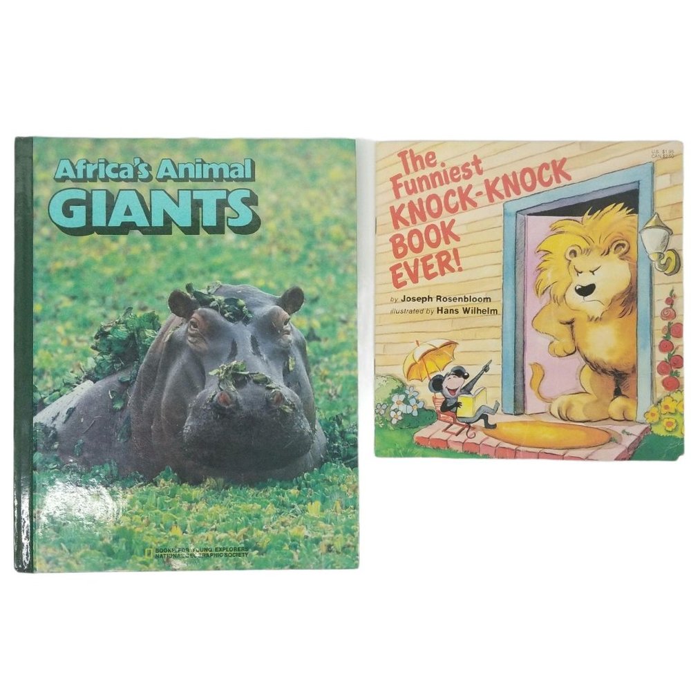 Africas Animal Giants Funniest Knock Knock 2 Books